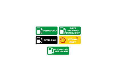 Fuel Stickers